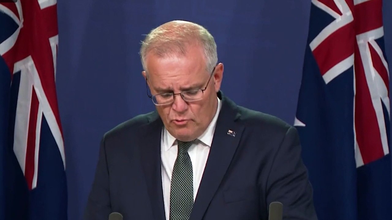 Prime Minister Scott Morrison condemns 'brutal, unprovoked invasion' of Ukraine | February 24, 2022 | ACM
