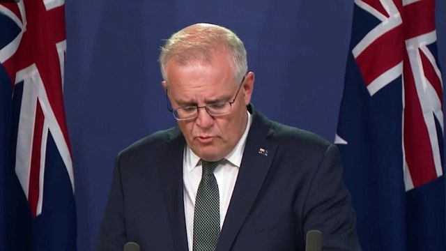 Prime Minister Scott Morrison condemns 'brutal, unprovoked invasion' of Ukraine | February 24, 2022 | ACM