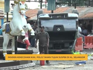 Insiden kekecohan kuil: Polis tahan tujuh suspek di KL, Selangor