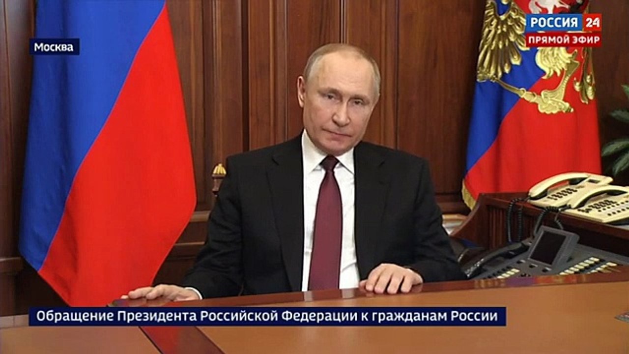 СРОЧНО! Путин обратился к россиянам. Полное вид...