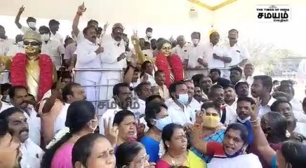 ஜெயலலிதா பிறந்த நாள்; சேலத்தில் அதிமுகவினர் கொண்டாட்டம்!