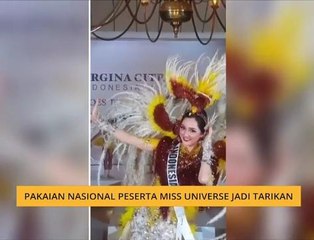 #Bualan 24 Nov: Pakaian nasional peserta Miss Universe jadi tarikan