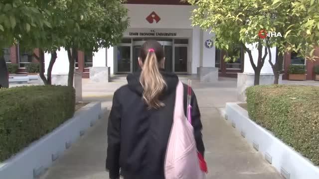 Herkes ona Esnek kız diyor... Depremzede cimnastik kraliçesi, enkaz altında kalan madalyalarının yerine yenilerini ekleyecek