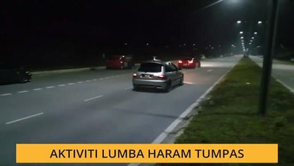 Aktiviti lumba haram tumpas