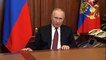 Vladimir Poutine annonce «une opération militaire» en Ukraine