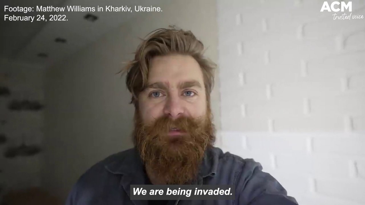 'We are being invaded', on the ground in Ukraine as Russia invades | February 24, 2022 | ACM