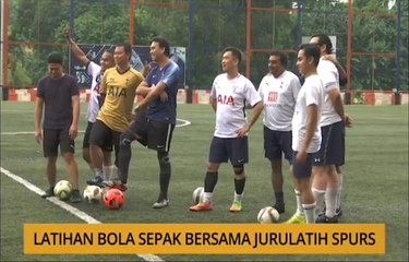 Bual Bola 2: Latihan bola sepak bersama jurulatih Spurs