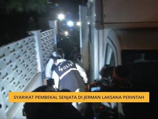 Syarikat pembekal senjata di Jerman laksana perintah