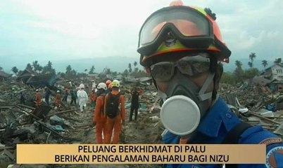 AWANI - Terengganu: Peluang berkhidmat di Palu berikan pengalaman baharu bagi Nizu