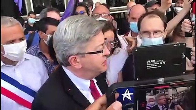 Relation amicale entre Jean-Luc Mélenchon et Huguette Bello