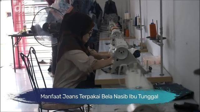 Dian: Manfaat jeans terpakai bela nasib ibu tunggal