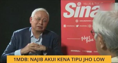 1MDB: Najib akui ditipu Jho Low