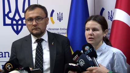 Ukrayna’nın Ankara Büyükelçisi Vasyl Bodnar Açıklama Yapıyor