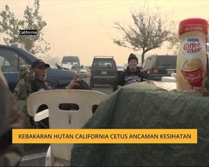Kebakaran hutan California cetus ancaman kesihatan