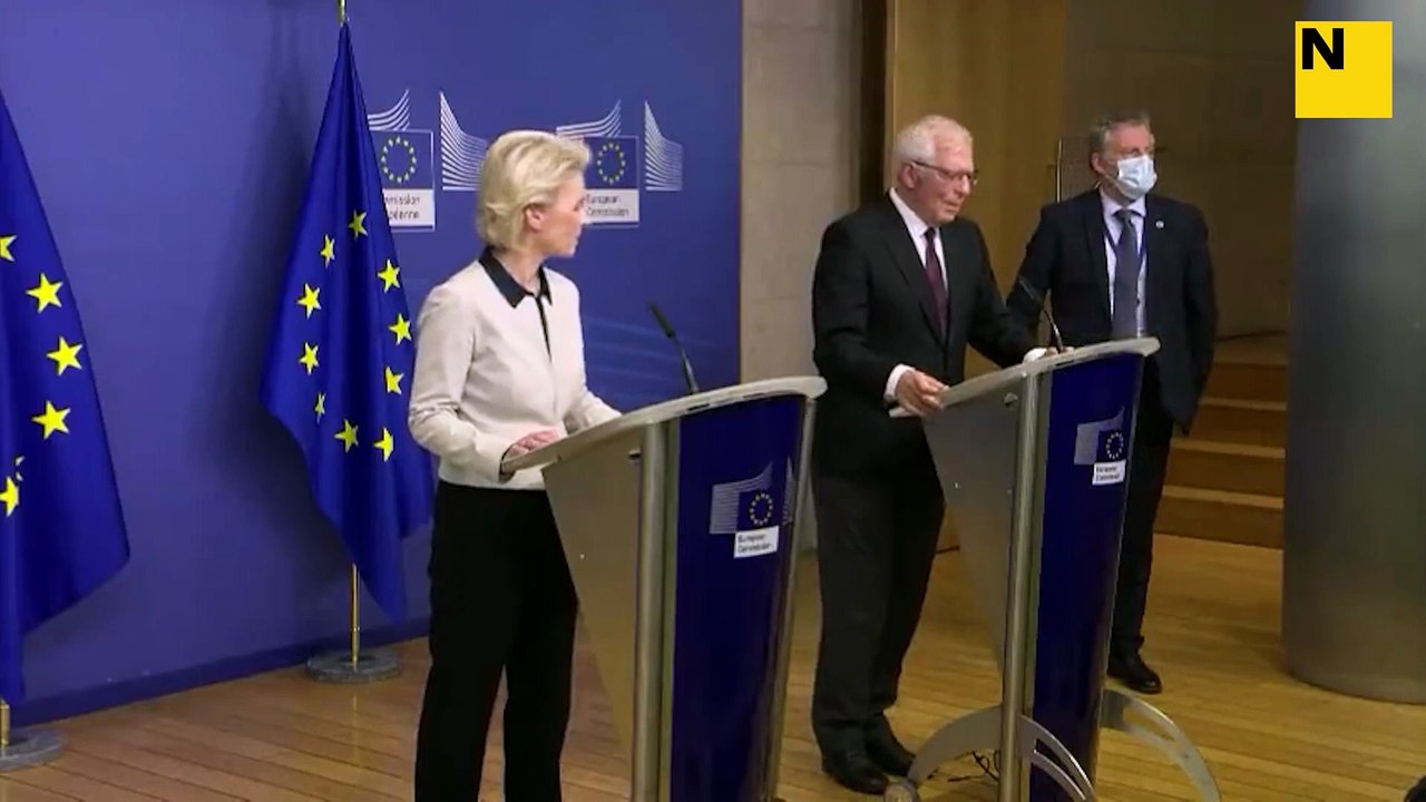 Declaracions Josep Borrell: "We stand with Ukraine"