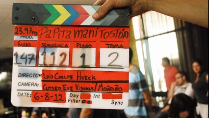Detrás de Cámara del film PAPITA, MANÍ, TOSTÓN, de Luis Carlos Hueck