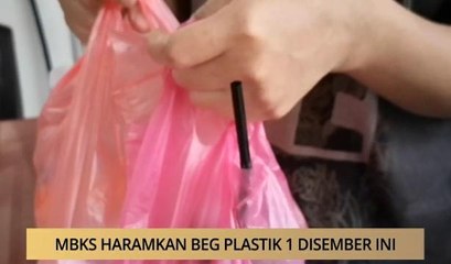 AWANI - Sarawak: MBKS haramkan beg plastik 1 Disember ini