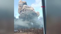 Ukrayna'da mühimmat deposunda patlama