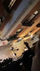 Brutal pelea nocturna en la calle Escudellers de Barcelona