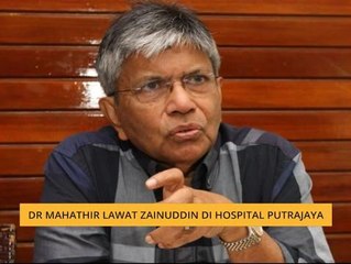 Dr Mahathir lawat Zainuddin di Hospital Putrajaya