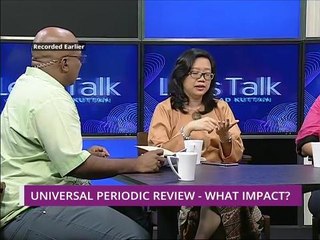 Let's Talk: Universal periodic review - What impact?