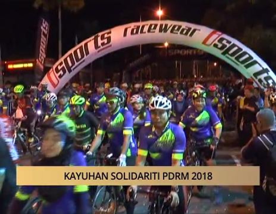 AWANI - Pulau Pinang: Kayuhan solidariti PDRM 2018
