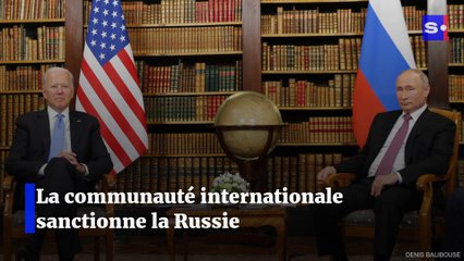 Crise en Ukraine : la communauté internationale sanctionne la Russie