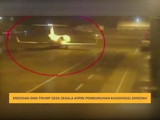 Erdogan dan Trump gesa segala aspek pembunuhan Khashoggi didedah