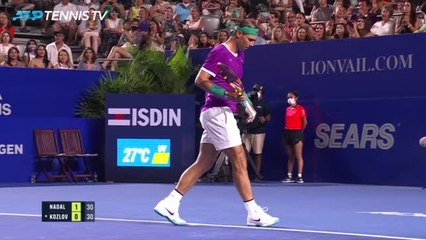 Acapulco - Nadal bat facilement Kozlov