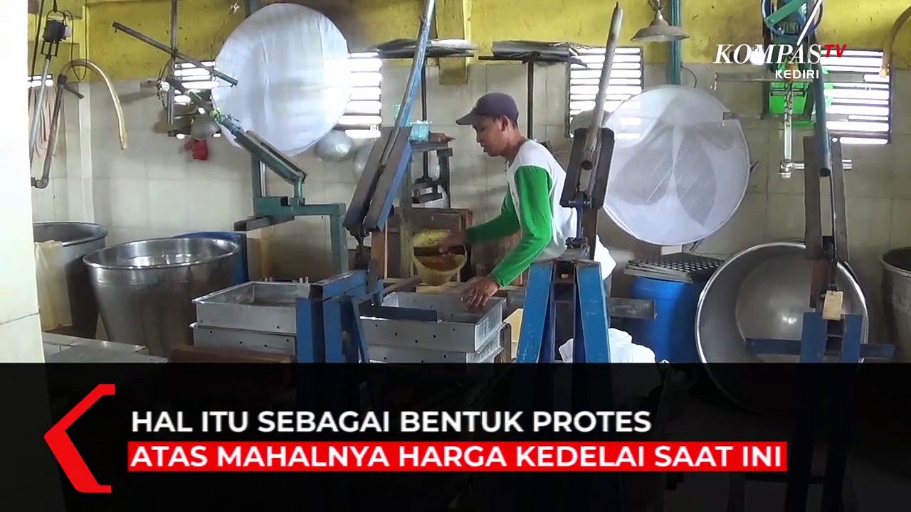 Harga Kedelai Melambung, Produsen Tahu Mogok Produksi