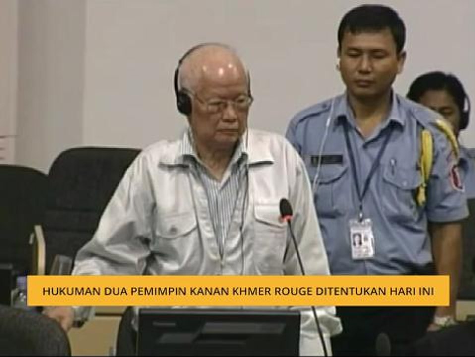 Hukuman dua pemimpin kanan Khmer Rouge ditentukan hari ini