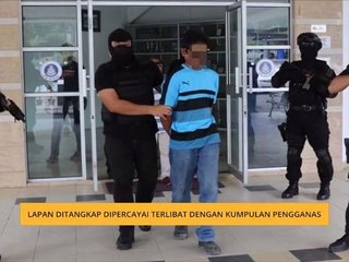 Lapan ditangkap dipercayai terlibat dengan kumpulan pengganas