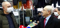 Kılıçdaroğlu, Denizli'de esnafı ziyaret etti