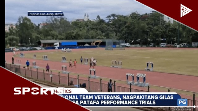 National team veterans, nagpakitang gilas sa Patafa performance trials