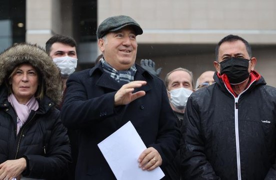 Emekli Tümamiral Cem Gürdeniz, Montrö bildirisi davasında talimatla ifade verdi