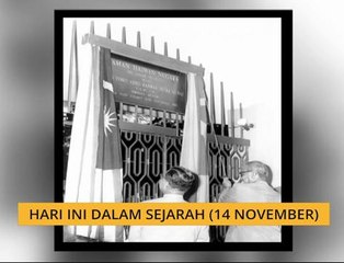 #Bualan 14 Nov: Hari ini dalam sejarah (14 November)