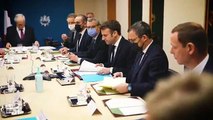 Opération militaire en Ukraine: Regardez Emmanuel Macron présider un Conseil de défense organisé en urgence ce matin à l'Elysée - VIDEO