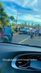 Terjadi Musibah Lakalantas di Betungan Kota Bengkulu