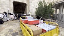 Sadakataşı Derneğinden Kudüs'te 350 aileye kışlık yardım