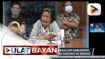 Mga kaanak ng mga nawawalang sabungero, emosyonal na humarap sa pagdinig ng Senado; Bilang ng mga nawawalang sabungero, 31 na