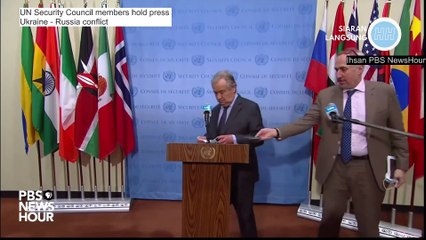 UN Security Council members hold press conference after Russia invades Ukraine | English News
