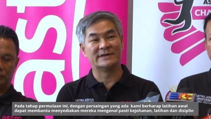 Perasmian Kejohanan Badminton Pasukan Campuran bawah 15-tahun (AJC)