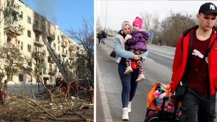 “On veut juste sauver nos vies” : du nord à l'est, l'Ukraine s'est réveillée en guerre