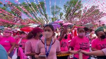 ‘Kakampinks’ in Talisay City, Cebu welcome Leni-Kiko tandem