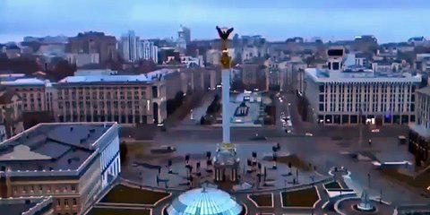 Sirenes soam para alertar sobre bombardeios em Kiev, na Ucrânia