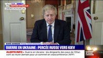 Guerre en Ukraine: Boris Johnson qualifie Vladimir Poutine de 