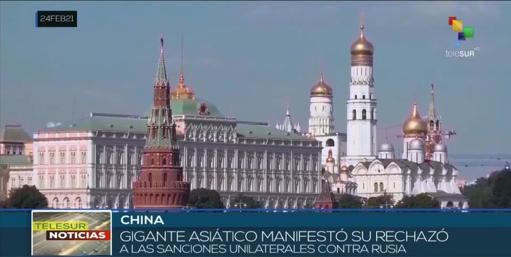 China aboga por solución pacífica ante tensión entre Rusia y Ucrania