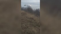 طائرات روسية تشن هجوما على مدينة 