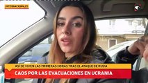 Caos por las evacuaciones en Ucrania