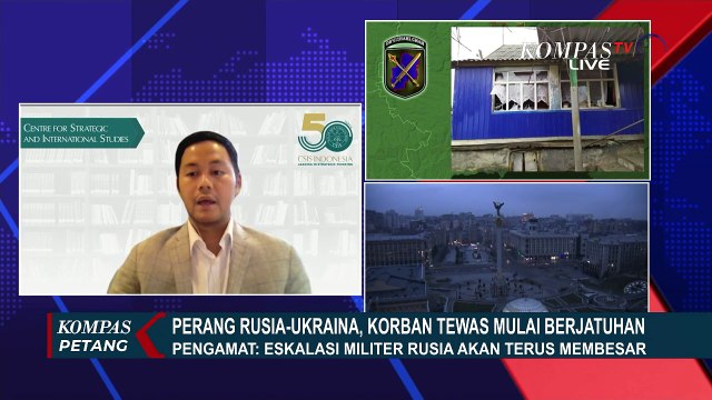 Pengamat Militer CSIS: Rusia Sudah Kepung Ukraina, Eskalasi Militer Akan Terus Membesar